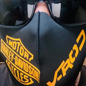 Harley davidson logo mask